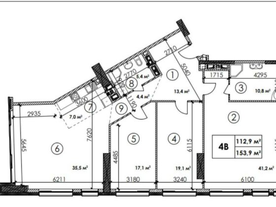 Центр 4-кімнатна 155 кв.м, стелі Н=4 метри, Берестейський 11, Manhattan/Манхеттен, пентхаус, паркінг Киев