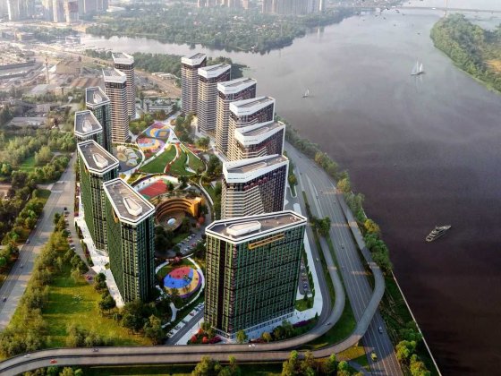 Продаж 2 кім кв. ЖК Great Дарницький Дніпровська набережна ТРЦ River Mall