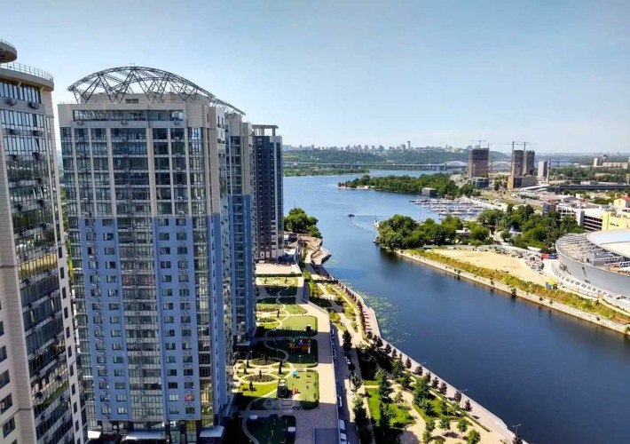 3-кімнатна квартира з панорамним видом на Дніпро | ЖК RiverStone - фото 1