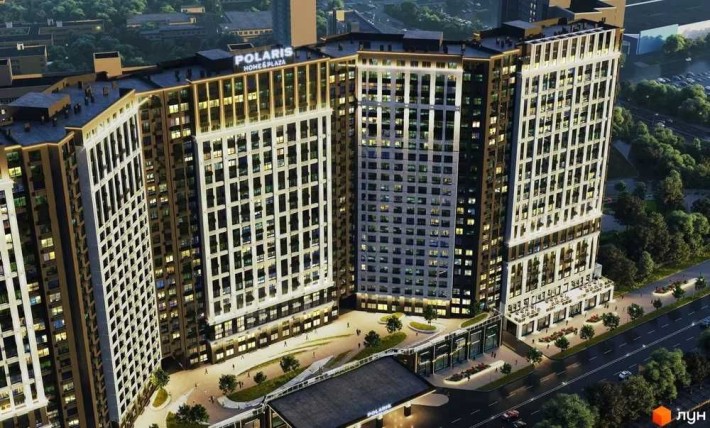 Продаж 1кімнатної квартири 43,62м2 в ЖК POLARIS на Оболоні - фото 1