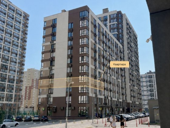 3-кімнатна 87,4 м² | ЖК Варшавський | Олександра Олеся, 2-Б Київ