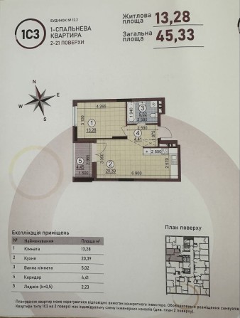 Продаж 1-ї квартири в ЖК Варшавський-4 - фото 1