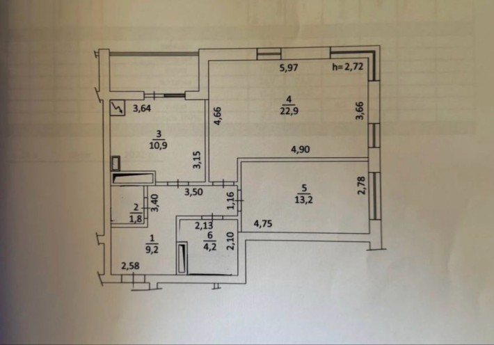 Продається 2-КІМНАТНА КВАРТИРА 67,4 м² + КОМОРА ЖК Бережанський - фото 1