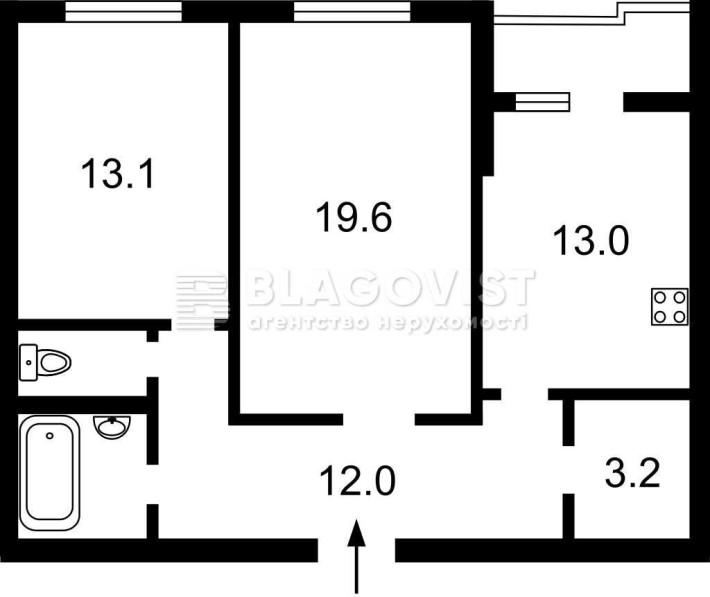 Продам 2 кім кв 67 м.кв вул.Борщагівська 152А Соломянський Шулявка Без% - фото 1