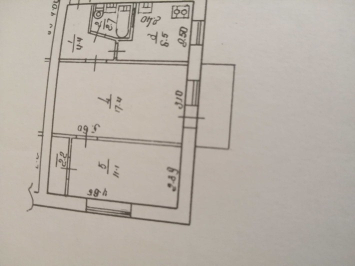 Продажа 2х комнатной квартиры (собственник) ул. НОВОПОЛЕВАЯ 101А - фото 1