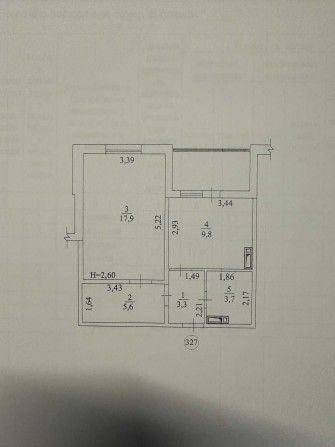 Без комісії!!!/Квартира з правом власності 42,9 м² у ЖК «Деснянський»/Документи на руках!/Є-Оселя!!! - фото 1
