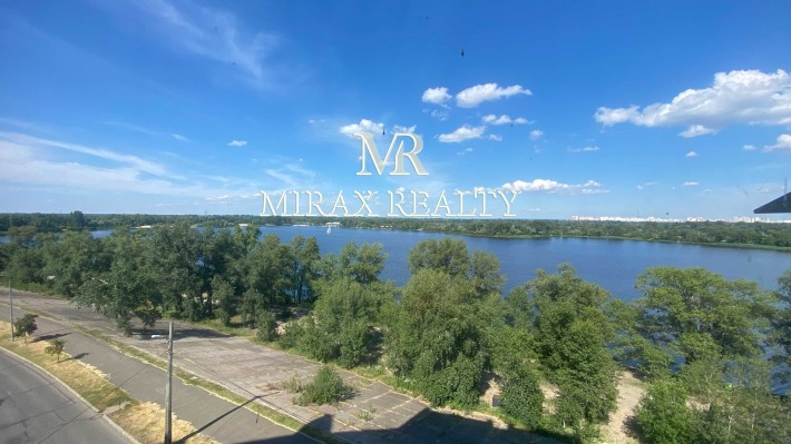 Продаж видової 3к квартири 86 м2 на Оболонській набережній  вул Прирічна 27 - фото 1