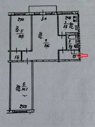 Продам 3-кімн. Вацлава Гавела бульв. 40, 59 м.кв - фото 1