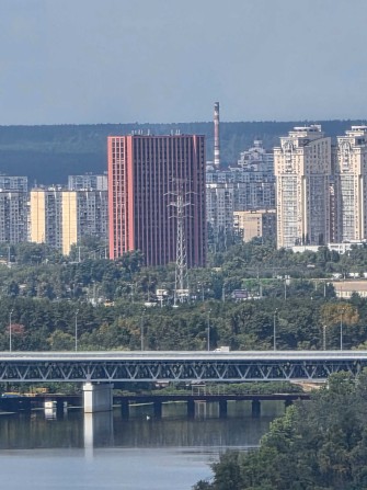Рибальський острів Набережно рибальська 27 7 поверх 1 кімнатна 40м квартира будинок з укриттям і пар - фото 1