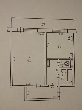 Продам 1-комнатную квартиру  Деснянский р-н ул.Закревского - фото 1