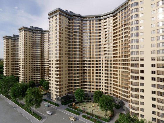 3 к. кв-а 100 кв.м. Новополевая, 2 ЖК Family and Friends. Сдана
