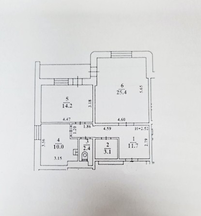 Продаж 2 кім. 70 кв.м. Троєщина - фото 1