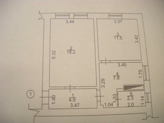 Квартиру 2х комнатную без ремонта Александрия