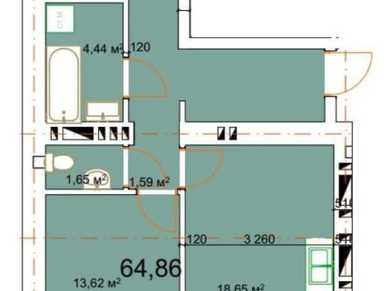 Продаж 2 кім квартири 64.86 м.кв по вул.Малицькій,розтермінування без % Калуш