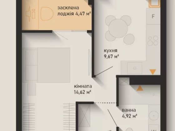 акція розтермінування 2 роки 1 кімнатна благо центр парк озеро новелі noveli єоселя євідновлення вау Коломия