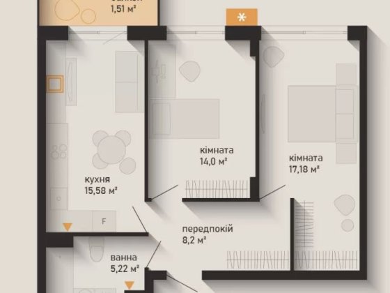 акція розтермінування 2 роки 2 кімнатна благо центр парк озеро новелі noveli єоселя євідновлення вау Коломия