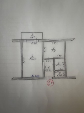 Продаж 1-кімнатної квартири (30,1 м²) в с. Улянівка, Берестинський район - фото 1