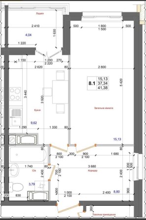 Продам 1-к квартиру, Бучанський, Коцюбинське, 39900 $ - фото 1
