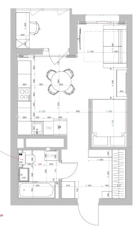 Продаж 1к квартири ЖК Атлант з ремонтом - фото 1