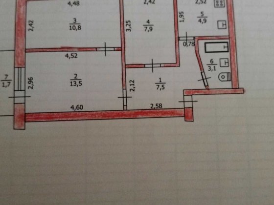 Ан Продамо 3 кімн 2 поверх Павлоград Пмз