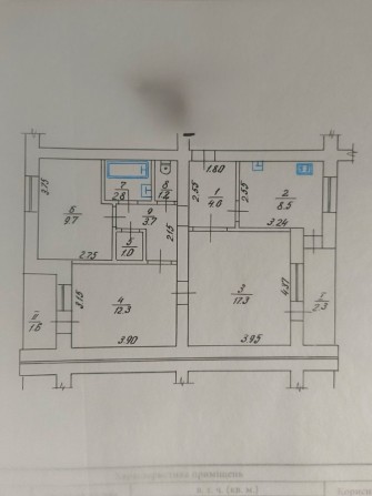 Продаж 3 кім квартири під ремонт р-н 8-9 школи - фото 1