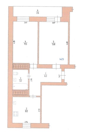 Продам 2 кімнату квартиру  у місті Шостка біля чудового озера Галенковка  . Квартира,  в яку можна з - фото 1