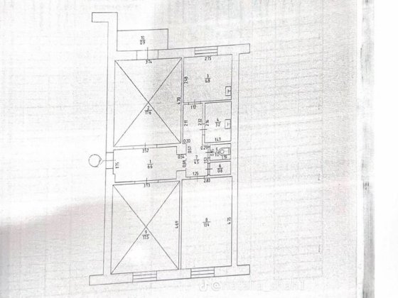 Продаж 3-х кімнатної крупногабаритної квартири , Сталінка