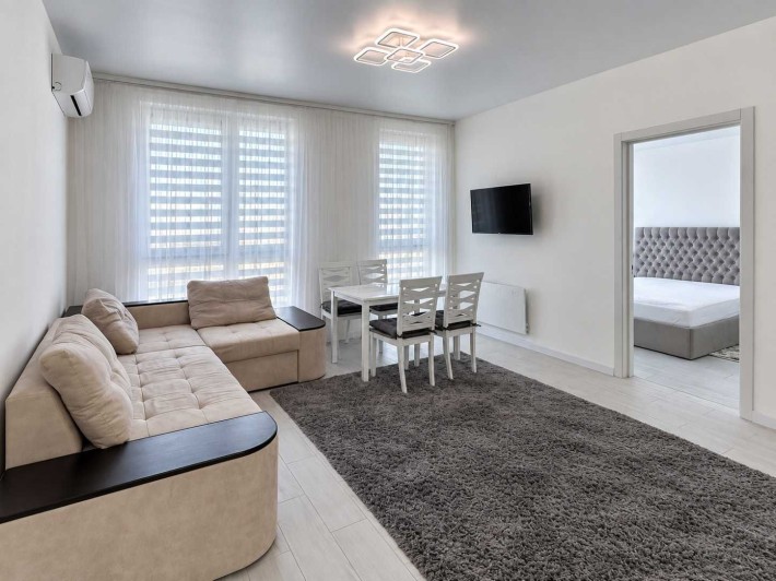 Квартира 44,8 м² у ЖК Квадрат | 3 поверх | не кутова - фото 1