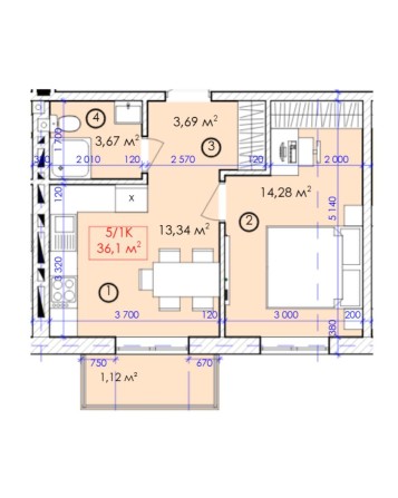 Продаж квартири в Богородчанах - фото 1