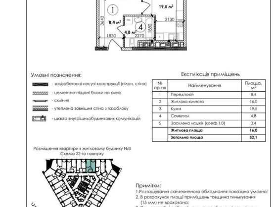 Однокімнатна квартира ЖК Манхетен Київ