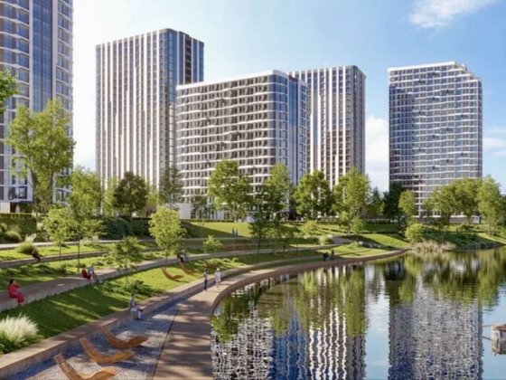Продаж 2к квартири 74.83м2 у ЖК H2O від Stolitsa Group, Дарницький район, Позняки, Осокорки, проспек