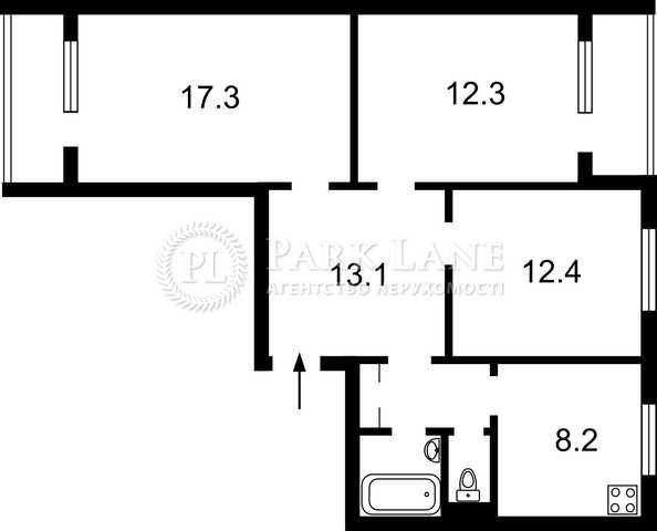 Продаж 3-к квартири в Голосіївському районі - фото 1