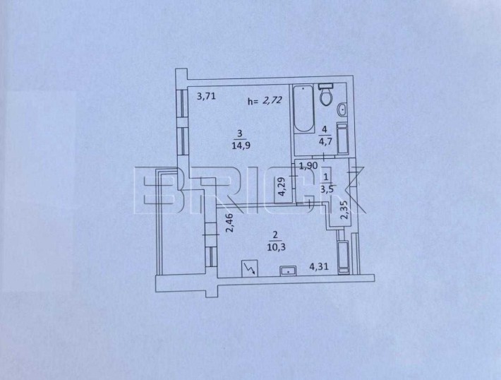 Продам квартиру 1-кім 39м Дніпровська Мрія Сосюри 6Б Київ - фото 1