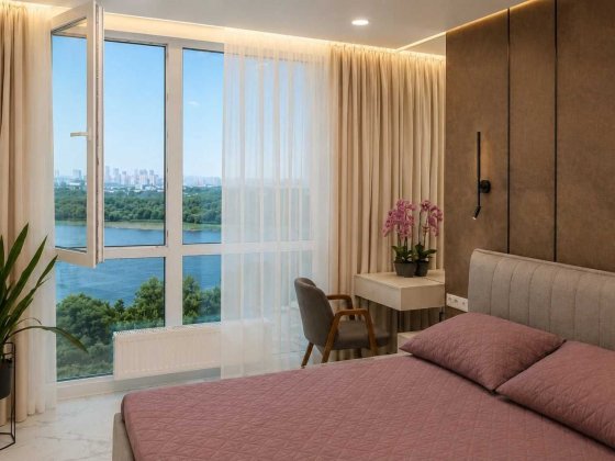 Продаж 1 кімнатної квартири, ЖК Great, Причальна 14, Осокорки, Позняки, видова квартира, Дарницький  Киев