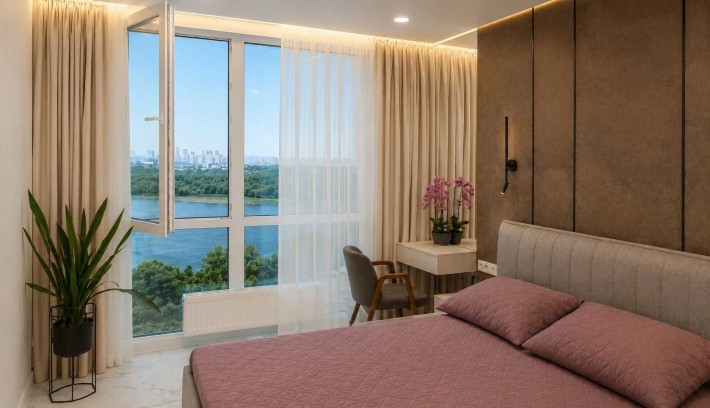 Продаж 1 кімнатної квартири, ЖК Great, Причальна 14, Осокорки, Позняки, видова квартира, Дарницький  - фото 1