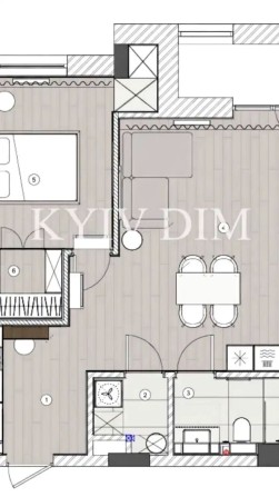 Продаж 1-к квартири, ЖК Crystal Park Tower, Шевченківський р-н - фото 1