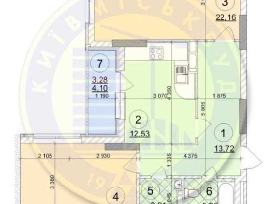 Без % Продам 2 к.кв в ЖК Freedom, Лівобережка, Введено в експлуатацію Киев