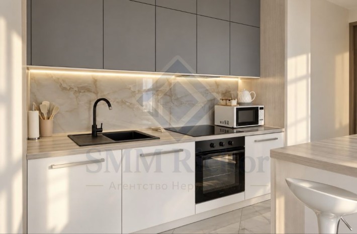 БЕЗ% Продаж квартири ЖК Нова Англія / Новая Англия, 41 м², ремонт, меблі, інвертор, генератор, метро - фото 1