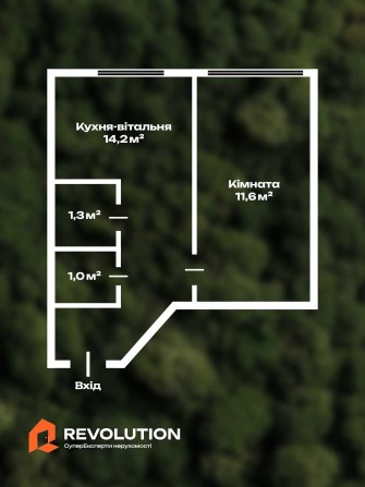Без комісії. Продаж 1к квартири 28м2, Лисогірський провулок 20 Голосіївський р-н, єВідновлення - фото 1