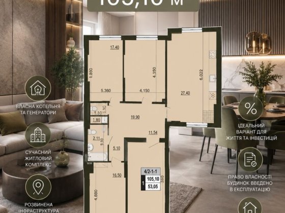 Продаж 3-кімнатної квартири в ЖК LikoGrad  Ліко Град Perfect Town 4 будинок метро Васильківська  м. 