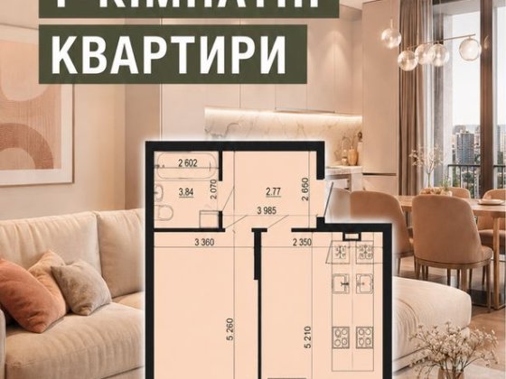 Продаж 1 к кімнатної квартири ЖК Liko Grad Ліко Град  Perfect Town  вул. Михайла Максимовича 32, буд