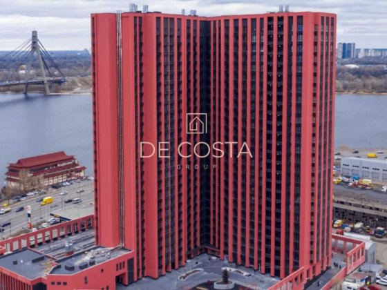 4К дворівнева квартира |123 м² | DOCK32 | Вид на Дніпро | БЕЗ% Киев