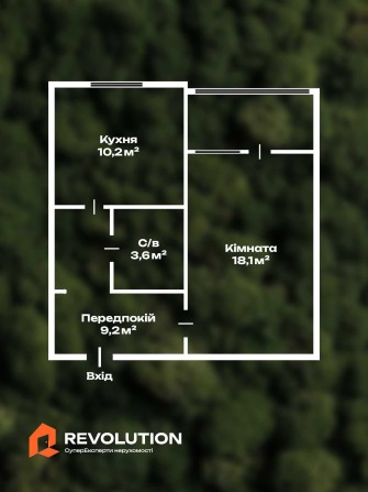 Без комісії. Продаж 1к квартири 43.3м2, просп. Лісовий 35 Деснянський р-н, Лісовий масив, єВідновлен - фото 1