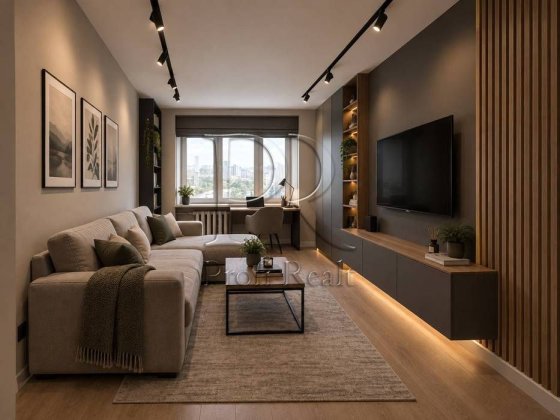 Без % 3-к квартира 69 м2 Патріарха Мстислава Скрипника 7 центр, ЖД Киев