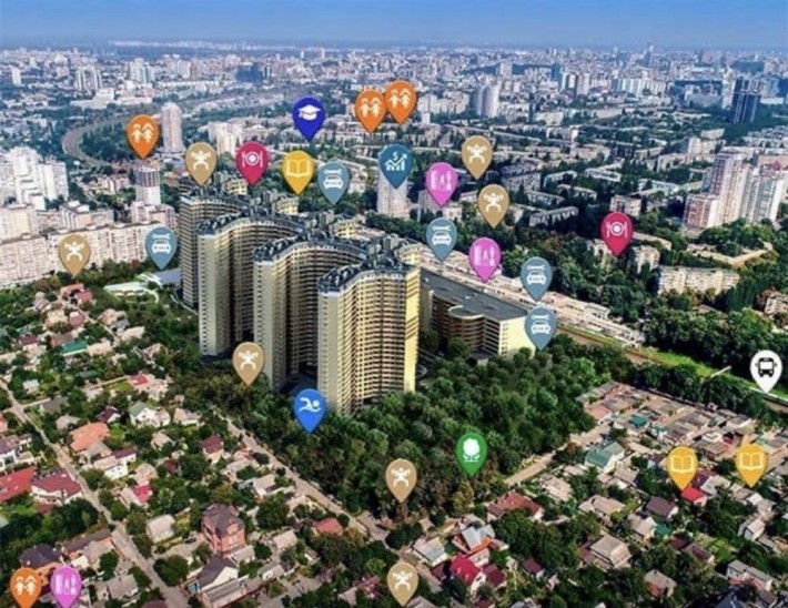 2 к Квартира, 70 м', будинок введено, ЖК FamilyFriends, Відрадний - фото 1