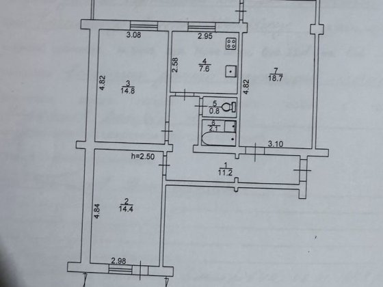 Продаж 3-кімнатної квартири в центрі Бучі — Нове шосе, 11А