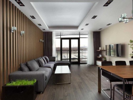 Видова 3-к. квартира RIVIERA RIVERSIDЕ, авторський ремонт, з паркінгом. Без %