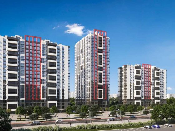 1к квартира жк 7KVARTAL 41.25 кв
