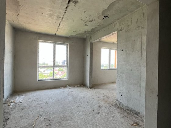 Видова квартира біля річки та зеленої зони - 67 м² комфорту з великою кухнею-студією.