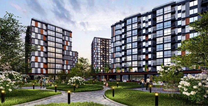Продам 1к квартиру 42 кв.м ЖК Атмосфера евродвушка - фото 1